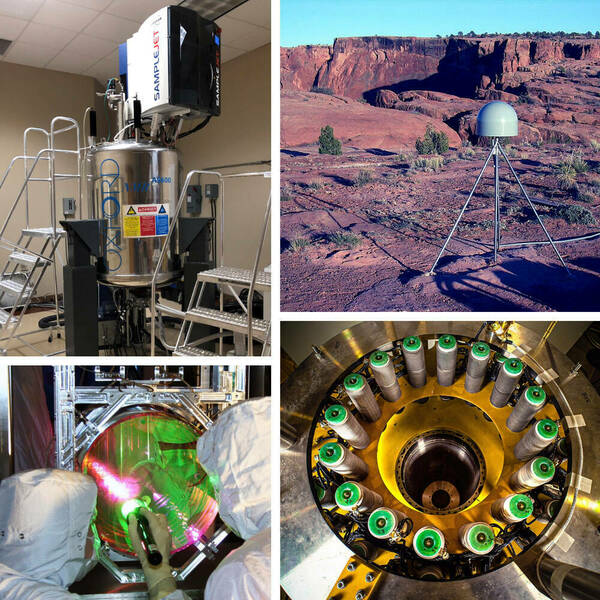 Image featuring instrumentation from: NAN, EarthScope Consortium, LIGO, and MagLab.